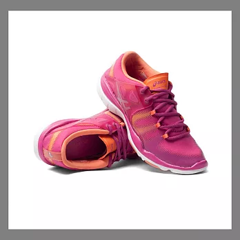 【GT Company】Asics WMNS GEL-Fit Vida 亞瑟士訓練慢跑女鞋5桃紅橘