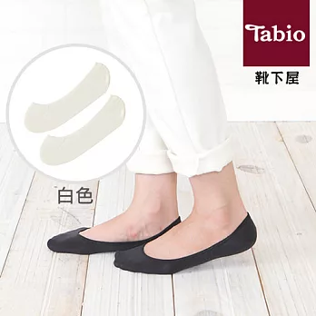 日本靴下屋Tabio 防脫防臭淺口隱形襪/船襪白色