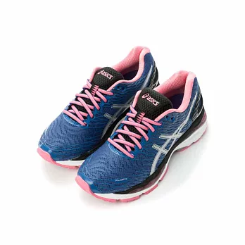 【GT Company】Asics GEL-NIMBUS 18 亞瑟士路跑慢跑鞋女段5藍粉紅