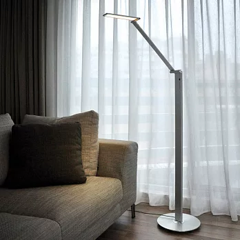 [QisDESIGN] BE Light LED 立燈 - 銀色 (暖白光)