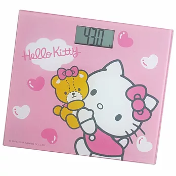 Hello Kitty電子體重計HW-319粉