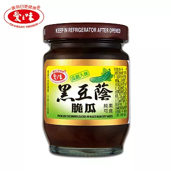 【愛之味】黑豆蔭脆瓜(130g*12)