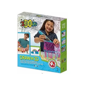 代理 IDO3D愛塗鴉3D筆 - 進階組 綠色x2、紅色x1、黃色x1