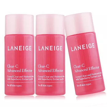 LANEIGE 蘭芝 超級莓果C煥顏精露(15ML)x3