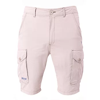 【hilltop山頂鳥】男款吸濕排汗抗UV彈性短褲S09M62-30卡其