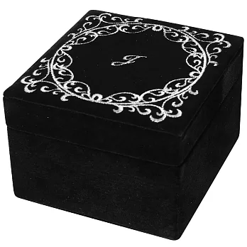 JILL STUART 黑色絲絨珠寶盒