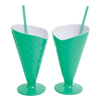 綠甜筒杯子組