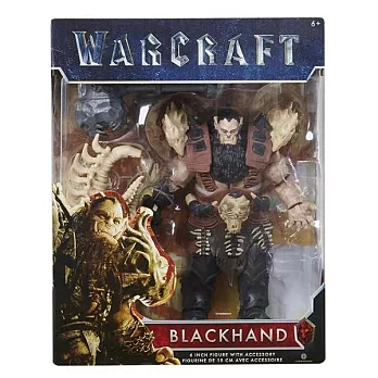電影 WARCRAFT 《魔獸：崛起》 6吋 可動公仔 Blackhand