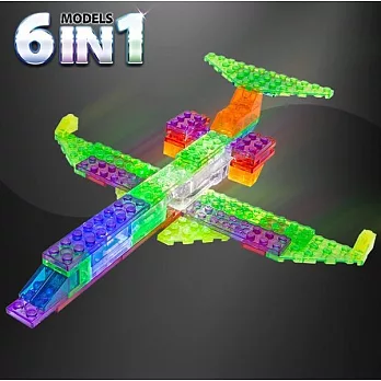 極光積木-6合1飛機