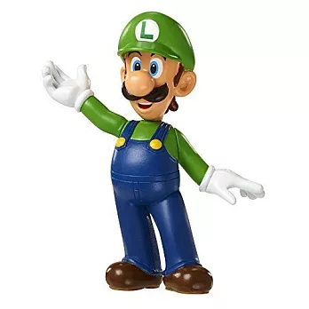 任天堂系列 2.5吋 限量可動公仔 3代 超級瑪莉歐 LUIGI 路易