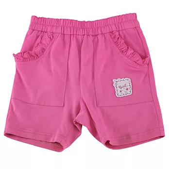 【愛的世界】純棉緊身五分褲-台灣製-95紫色