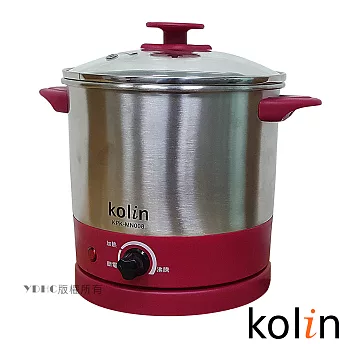 【歌林Kolin】2.0L不鏽鋼蒸煮美食鍋 (KPK-MN008)