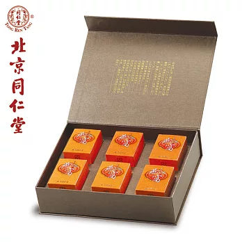 【北京同仁堂】貢品燕窩禮盒組(貢品燕窩75g*6)