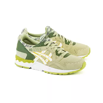 【GT Company】Asics GEL-LYTE V 塗鴉麂皮復古慢跑女鞋8.5蘋果綠