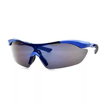 TX 戶外運動(自行車/登山/慢跑) 抗UV紫外線 偏光太陽眼鏡 2150 越野藍/專業灰片