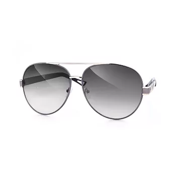 TX 經典復古 飛行員款 太陽眼鏡 3014 灰框 /白水銀