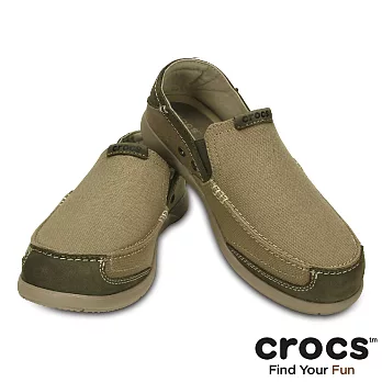 Crocs - 男款 - 追風沃爾盧 -39卡其/蘑菇色