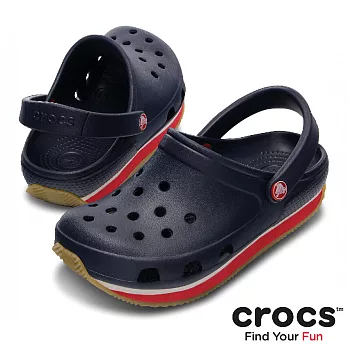 Crocs - 童 - 復刻小克駱格 -23深藍/紅色