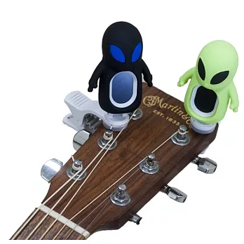 【Tempa】SWIFF 可愛夾式調音器-外星人綠色