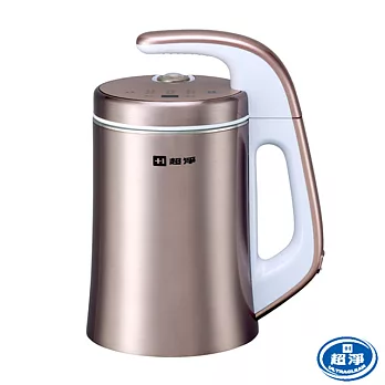 【佳醫超淨】第四代不鏽鋼觸控面板養生豆漿機 SBM-1217G (香檳金)
