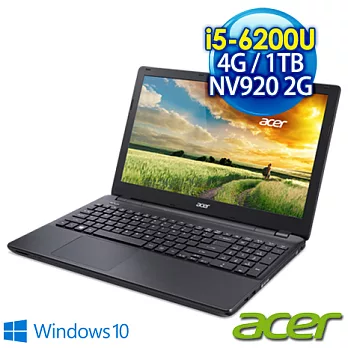 【瘋狂特殺】Acer EX2-520G-557J 15.6吋 第六代美型效能筆電 (I5-6200U/4GB/1TB+120SSD/NV920 2G獨顯/Win10)