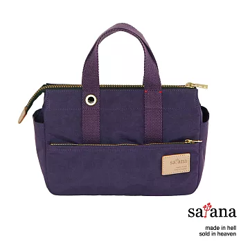 satana - 輕巧手提包 - 紫色