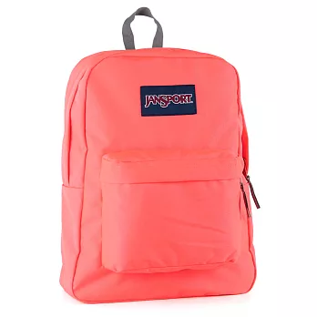 JanSport 校園背包(SUPER BREAK)-大溪地橘