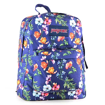 JanSport 校園背包(SUPER BREAK)-夏日海洋