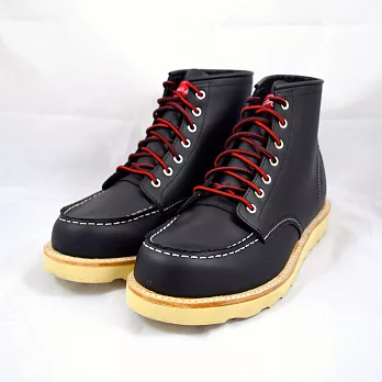 Paul&Co. | MOC TOE BOOTS 縫馬克皮革靴 ｜8_黑色