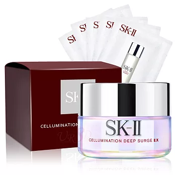 SK-II 超解析光感鑽白修護凝霜50g(贈SK-II青春露 2ml 5入)