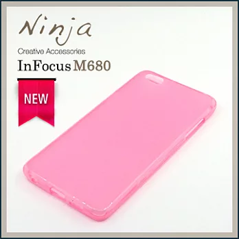 【東京御用Ninja】InFocus M680磨砂TPU清水保護套（透粉色）