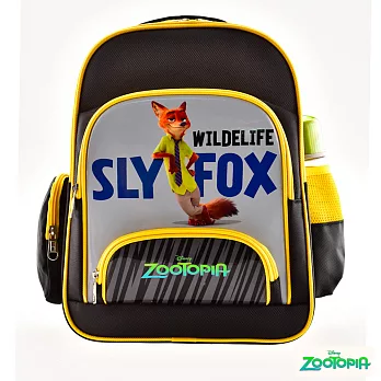 【動物方城市】輕量護脊透氣書包(2色可選)黑色