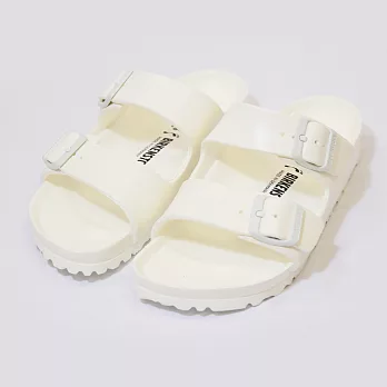 【U】BIRKENSTOCK - 經典雙帶休閒拖鞋(女款,三色可選)EUR37白色