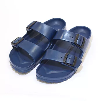 【U】BIRKENSTOCK - 經典雙帶休閒拖鞋(女款,三色可選)EUR36藍色