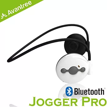 Avantree Jogger Pro 防潑水後掛式運動藍牙耳機(AS6P)白色