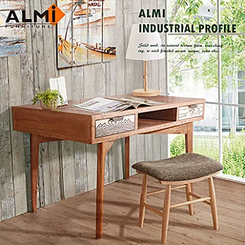 【ALMI】DOCKER VINTAGE-DESK 2 DRAWERS 雙抽書桌