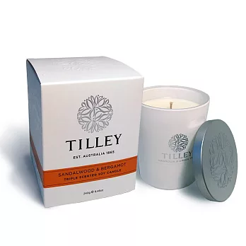 Tilley百年特莉 檀香香氛大豆蠟燭240g