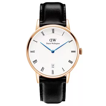 DW Daniel Wellington Dapper Sheffield 玫瑰金/34mm