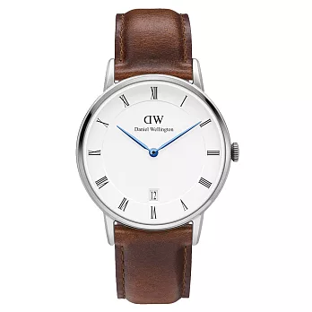 DW Daniel Wellington Dapper York-銀框/34mm