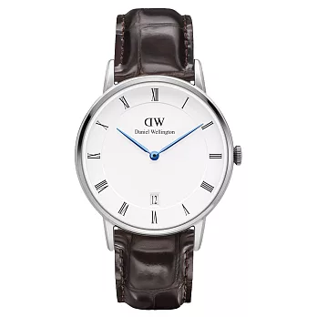 DW Daniel Wellington Dapper York-銀框/34mm