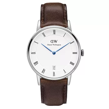 DW Daniel Wellington Dapper York-銀框/34mm