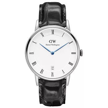 DW Daniel Wellington Dapper York-銀框/34mm