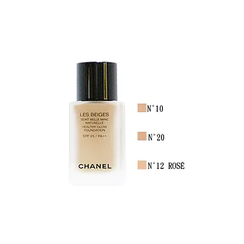 CHANEL香奈兒 時尚裸光水慕絲粉底SPF25/PA++ 30ml 贈提袋及隨機小物B10