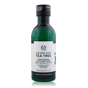 THE BODY SHOP 茶樹淨膚調理水(250ml)-新版