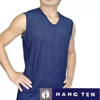 【HANG TEN】6件組精典時尚型男彩色羅紋寬肩背心(隨機取色)M隨機取色