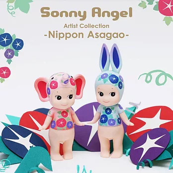 Sonny Angel 藝術家系列2016日本夏季朝顏限量版大型公仔兔兔