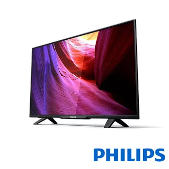 《送 HDMI線+迪士尼吊燈》【飛利浦PHILIPS】43吋IPS Full HD LED液晶顯示器+視訊盒43PFH5210