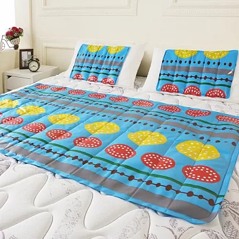 【CoolCold】雙重強效防蚊激涼冷凝墊組-2大2小-四色可選 沁涼西瓜