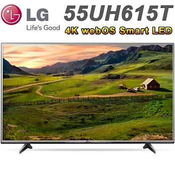 LG樂金 55型4K UHD webOS 聯網液晶電視(55UH615T)＊送基本安裝+雙星14吋立扇