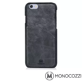 MONOCOZZI EXQUTSITE iPhone 6 Plus / 6S Plus 口袋皮套- 黑色黑色